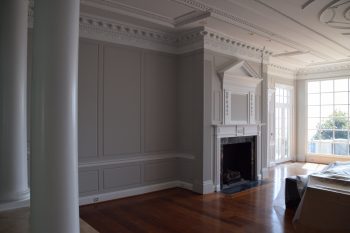 family room carpentry and interior painting services chantilly