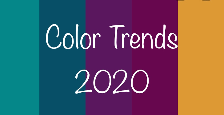 Color trends in 2020