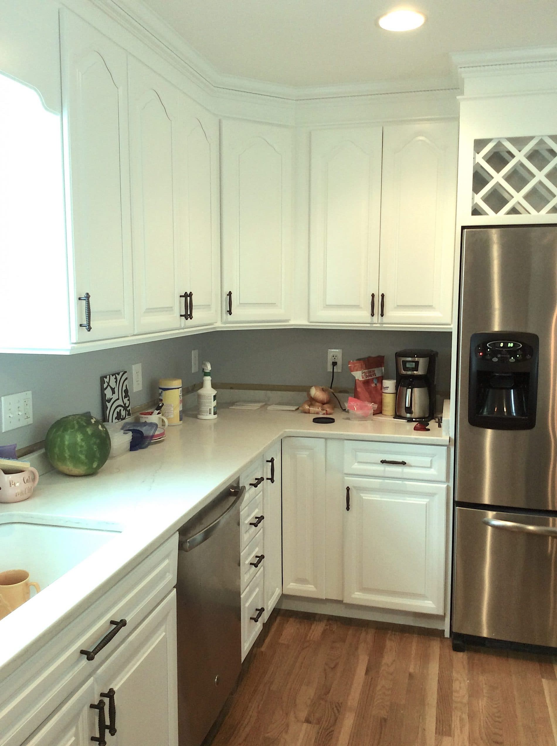 Kitchen cabinet painting in Chantilly, VA