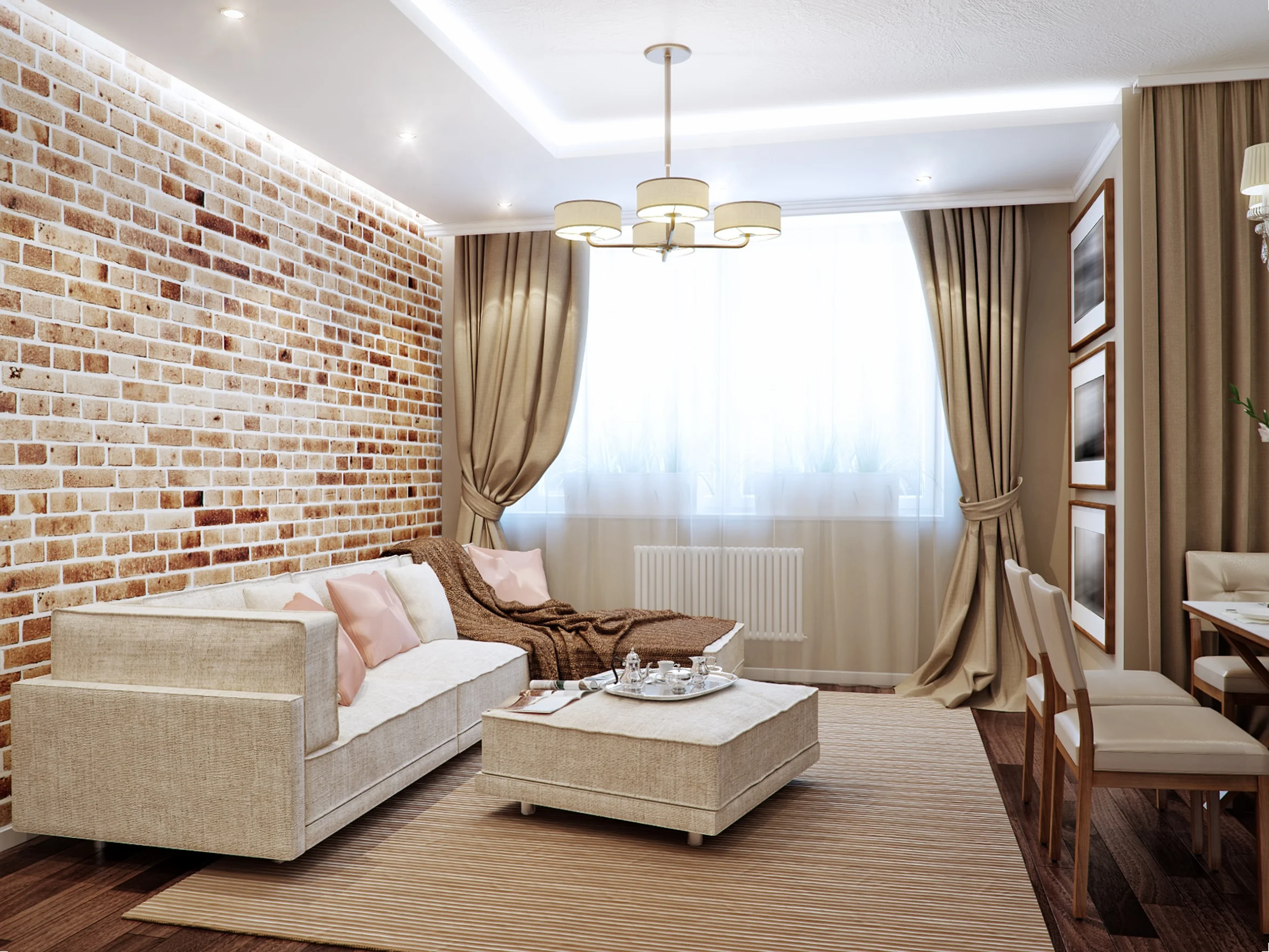 Painting Your Interior Brick Wall to Add Interest to Your Decor