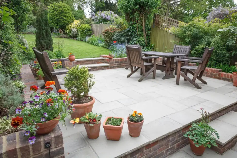 concrete patio painting