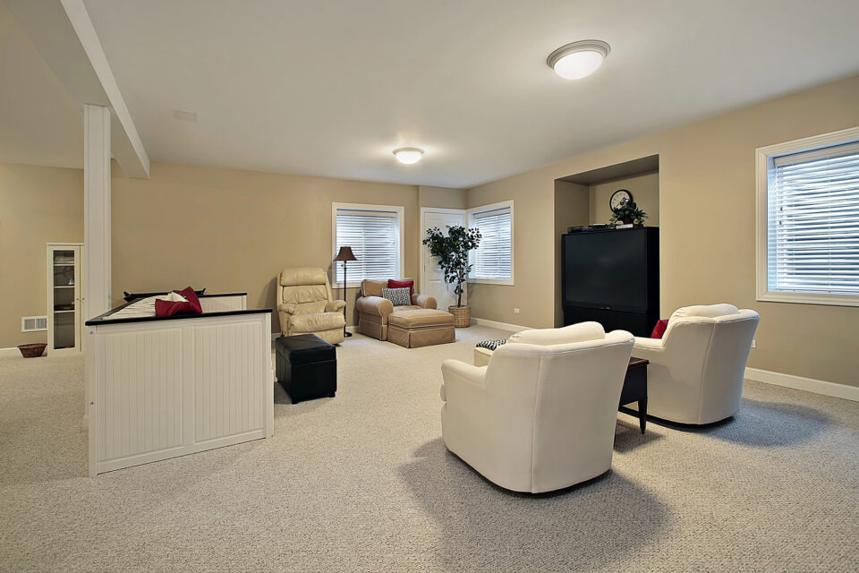 Basement painting Northern Virginia